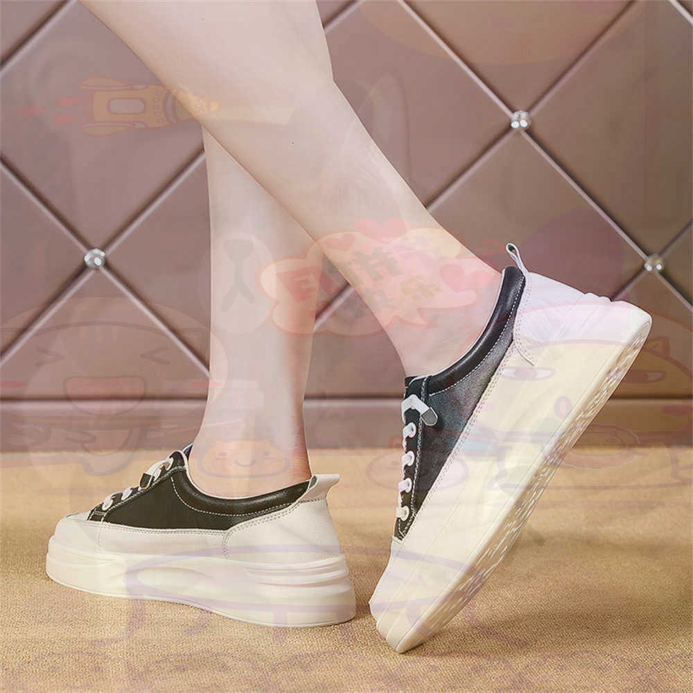 Tech Accessories Dropshipping - Mocasines gruesos con cordones para mujer,
