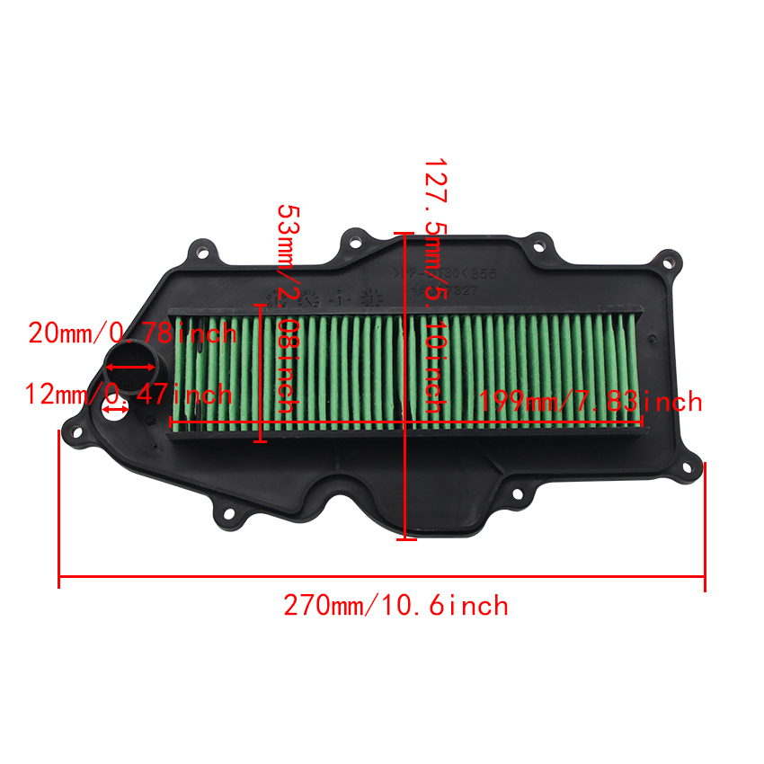 Moto Tech Accessories & Workshop - Filtro de Aire para Motocicletas Vespa