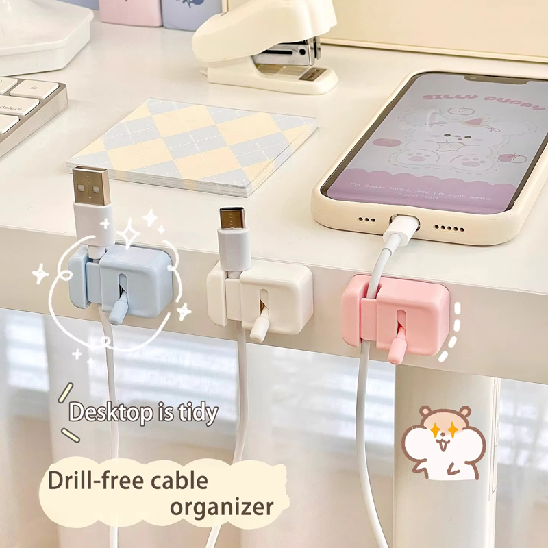 Desk Cable Clip - Clip de Gestión de Cables para