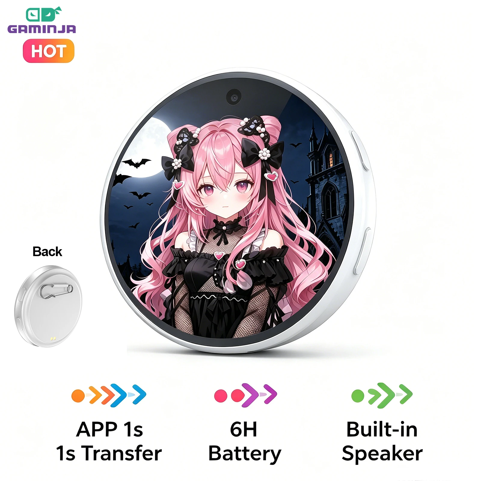 Broche Digital con Pantalla Tá - Tech Accessories Photo reseña y precio