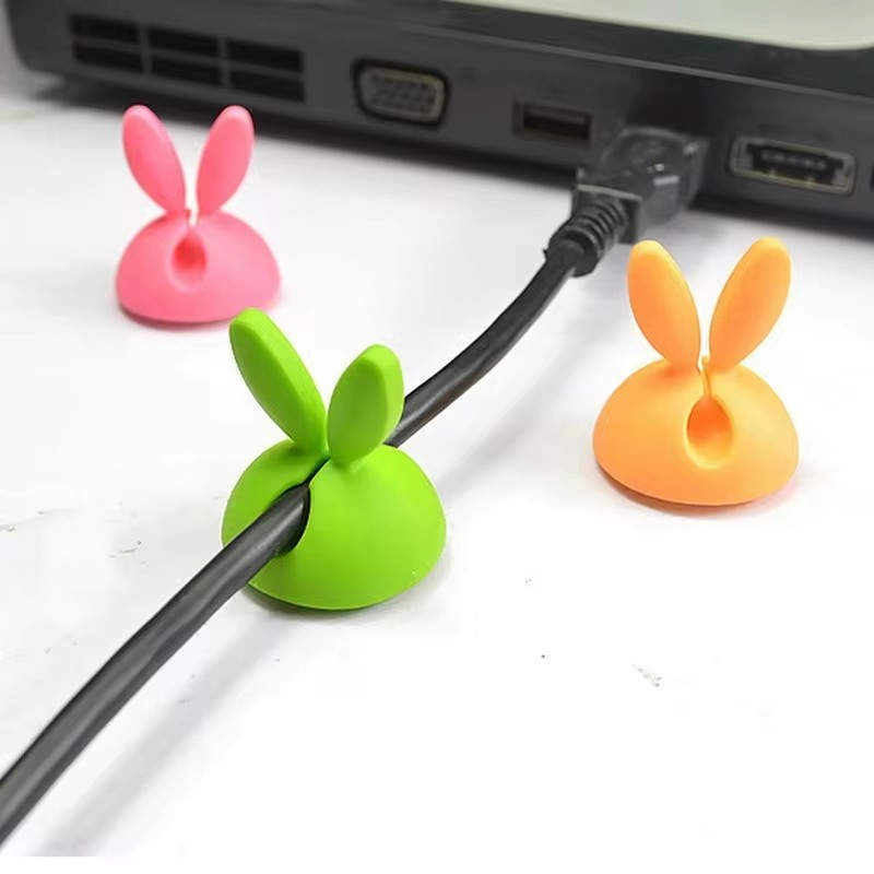 Lindo Administrador de Cables  - Desk Cable Clip reseña y precio