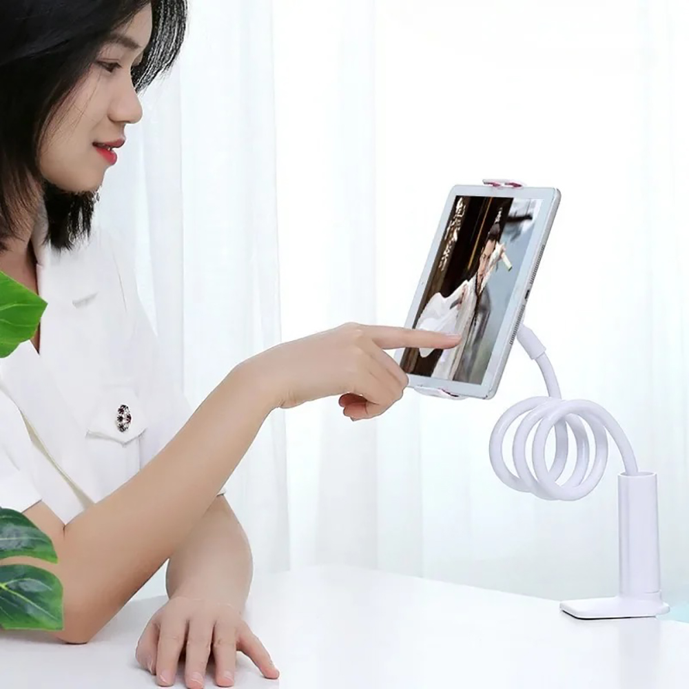 Soporte giratorio 360° para te - Desk Cable Clip reseña y precio