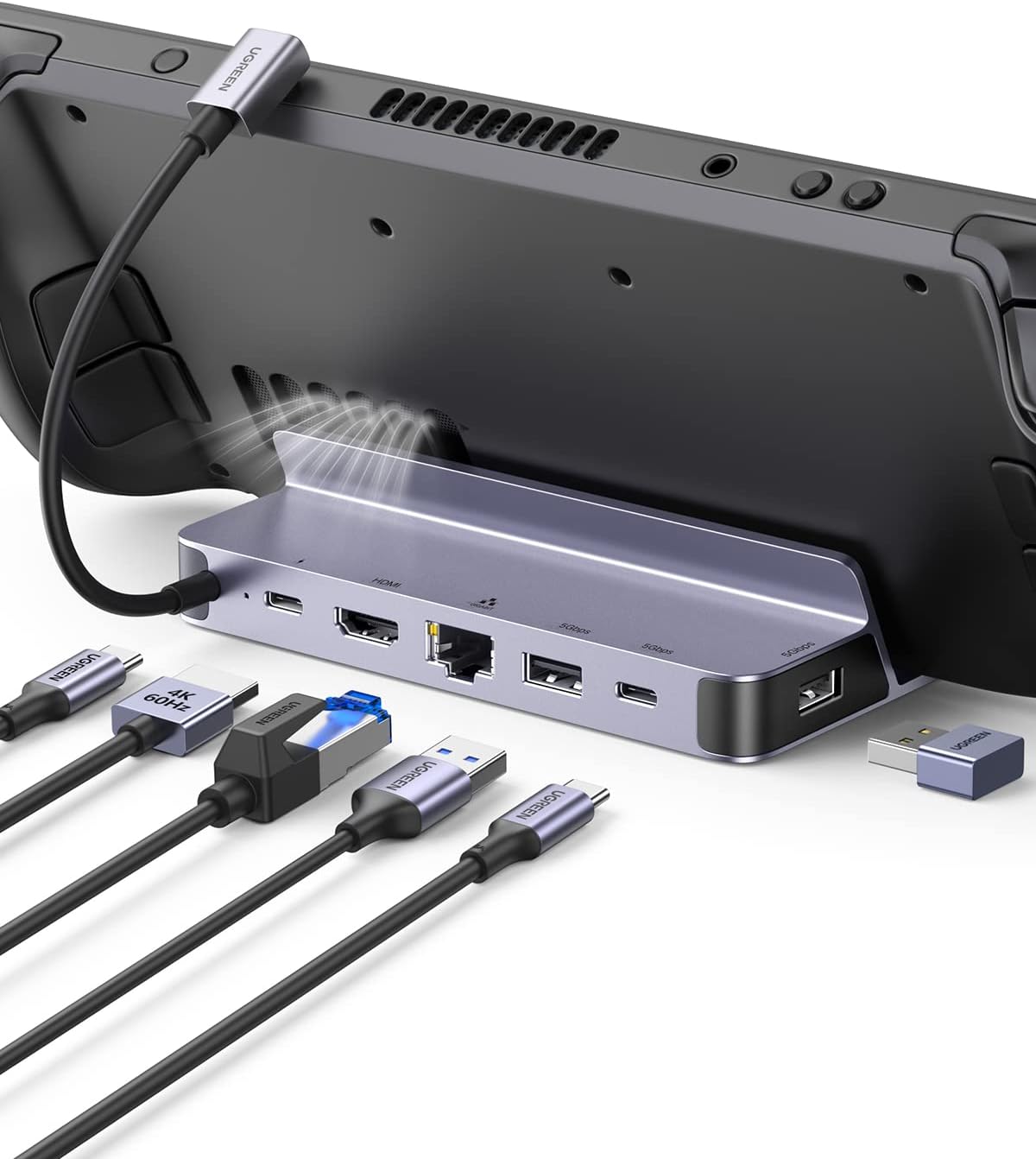 UGREEN Steam Deck Dock Estació - Usb C To Hdmi reseña y precio