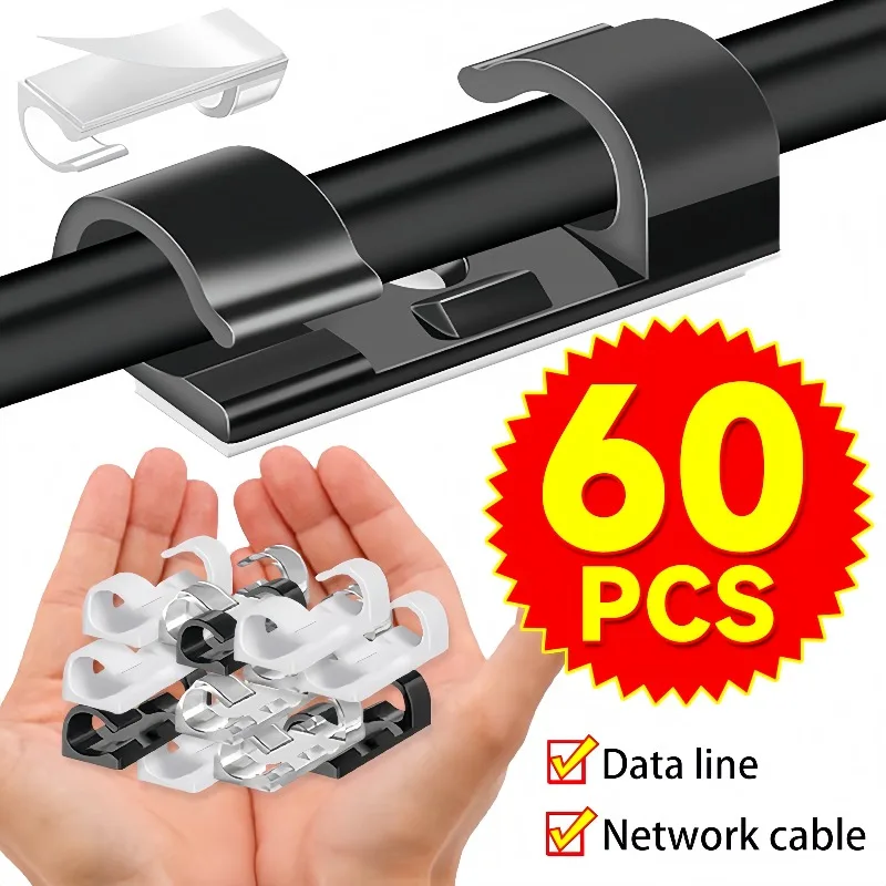 Soporte para Cables, Clips Adh - Desk Cable Clip reseña y precio