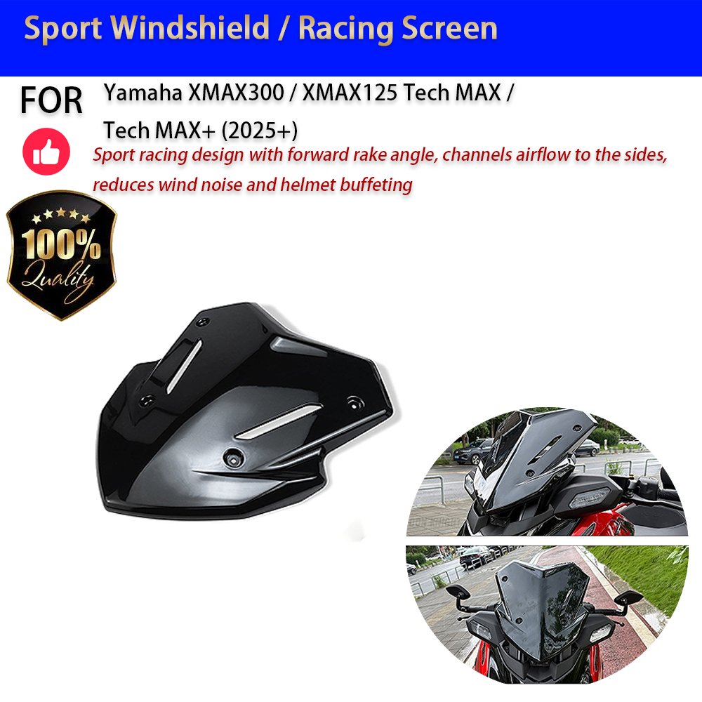 Parabrisas Deportivo Tech MAX  - Moto Tech Accessories & Workshop reseña y precio