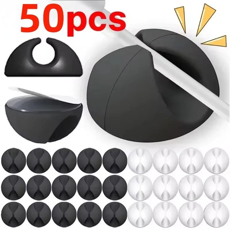 Clips para cables de pared de  - Desk Cable Clip reseña y precio
