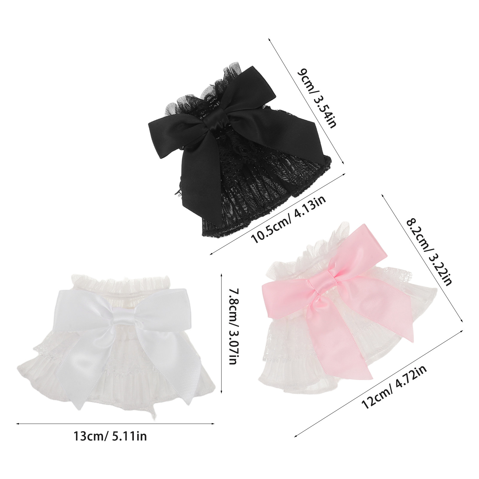 3 pares de muñequeras de encaj - Tech Accessories Photo reseña y precio